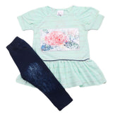 Girls Suit - Cyan, Kids, Girls Sets And Suits, Chase Value, Chase Value