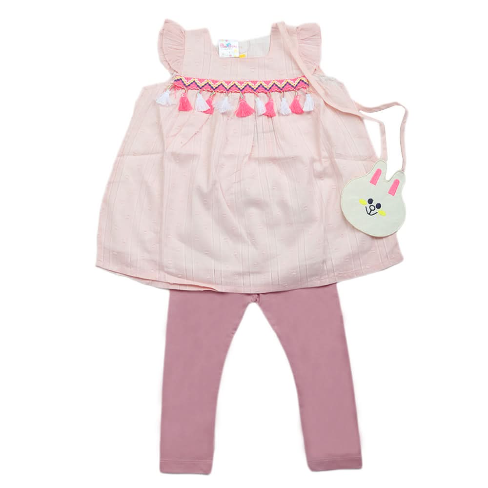 Girls Tights Suits - Pink, Kids, Girls Sets And Suits, Chase Value, Chase Value