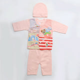 Newborn Boys Full Sleeves Suit - Peach, Kids, NB Boys Sets And Suits, Chase Value, Chase Value
