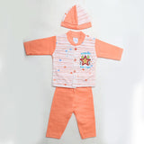 Newborn Boys Full Sleeves Suit - Peach, Kids, NB Boys Sets And Suits, Chase Value, Chase Value