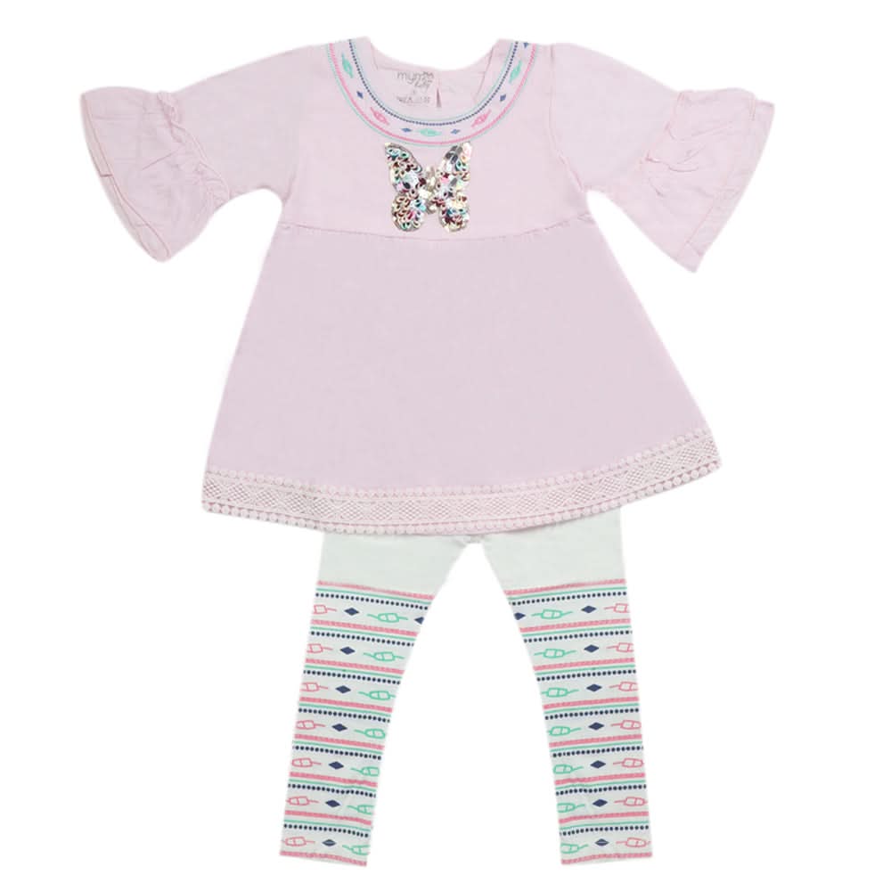 Girls Tights Suits - Pink, Kids, Girls Sets And Suits, Chase Value, Chase Value
