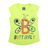 Girls Half Sleeves Printed T-Shirt 4708 16-24 - Green, Kids, Girls T-Shirts, Chase Value, Chase Value