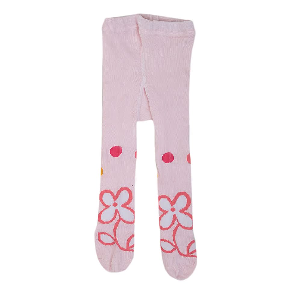 Newborn Girls Printed Leggings - Light-Pink, Kids, NB Boys Shorts And Pants, Kids, NB Girls Shorts Skirts And Pants, Chase Value, Chase Value