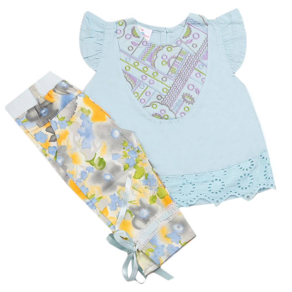 Girls Trouser Suit - Sea Green, Kids, Girls Sets And Suits, Chase Value, Chase Value