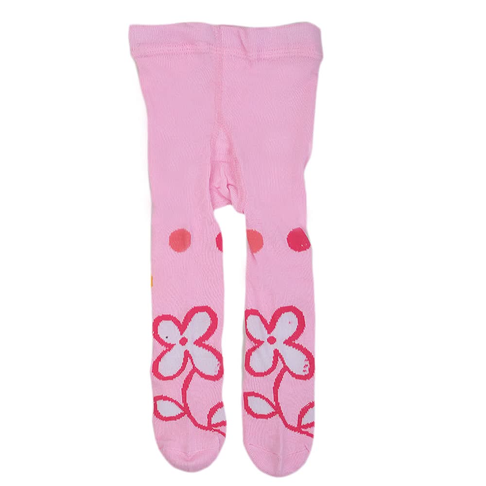 Newborn Girls Printed Leggings - Pink, Kids, NB Boys Shorts And Pants, Kids, NB Girls Shorts Skirts And Pants, Chase Value, Chase Value