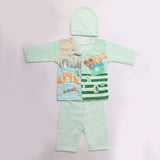 Newborn Boys Full Sleeves Suit - Cyan, Kids, NB Boys Sets And Suits, Chase Value, Chase Value