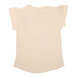 Girls Half Sleeves Printed T-Shirt - Fawn, Kids, Girls T-Shirts, Chase Value, Chase Value