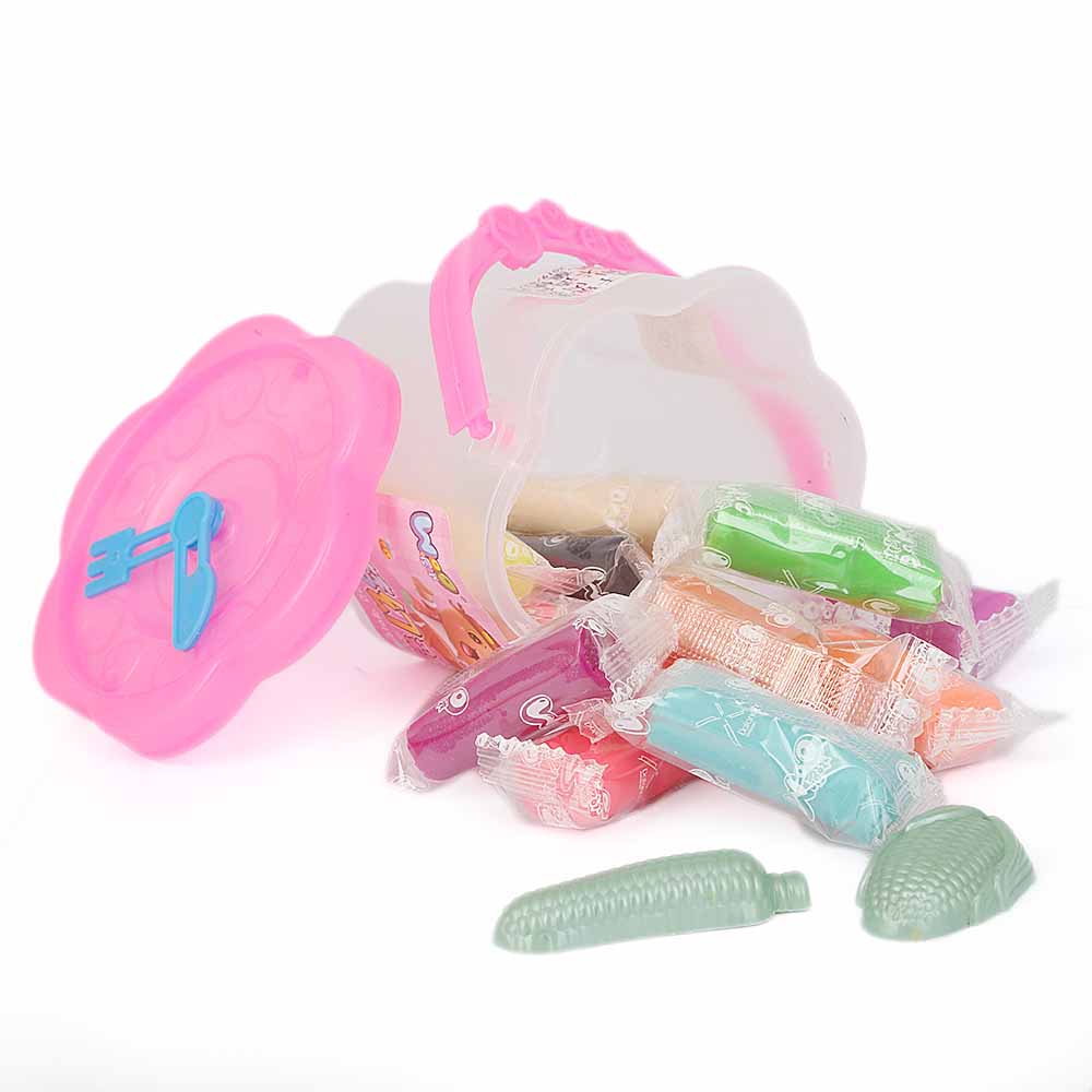 Clock Clay For Kids - Pink, Kids, Clay And Slime, Chase Value, Chase Value
