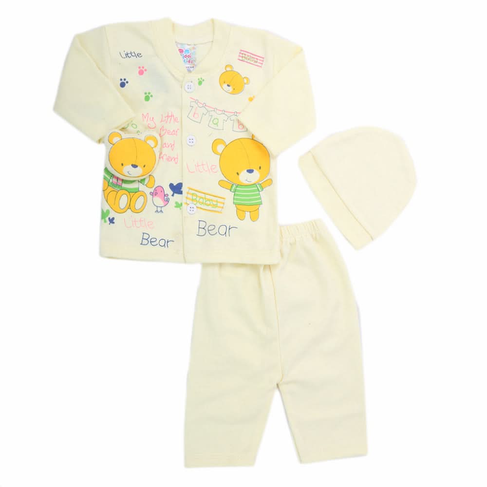 Newborn Boys Full Sleeves Suit - Yellow, Kids, NB Boys Sets And Suits, Chase Value, Chase Value