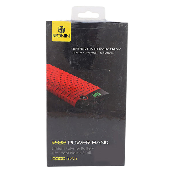 Ronin Power Bank 10000mAh (R-88) - Red, Home & Lifestyle, Power Bank, Chase Value, Chase Value