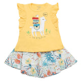 Girls Skirt Suit - Yellow, Kids, Girls Sets And Suits, Chase Value, Chase Value