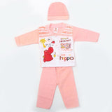 Newborn Boys Full Sleeves Suit - Peach, Kids, NB Boys Sets And Suits, Chase Value, Chase Value