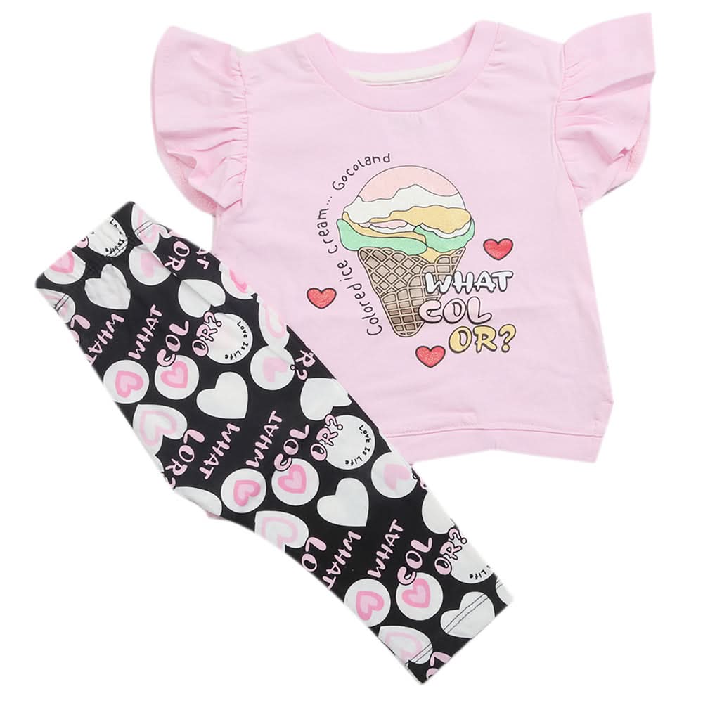Girls Trouser Suit - Pink, Kids, Girls Sets And Suits, Chase Value, Chase Value