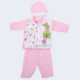 Newborn Boys Full Sleeves Polar Suit - Pink, Kids, NB Boys Sets And Suits, Chase Value, Chase Value