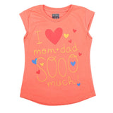 Girls Half Sleeves Printed T-Shirt 4707 16-24 - Pink, Kids, Girls T-Shirts, Chase Value, Chase Value