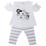 Girls Tights Suits - White, Kids, Girls Sets And Suits, Chase Value, Chase Value