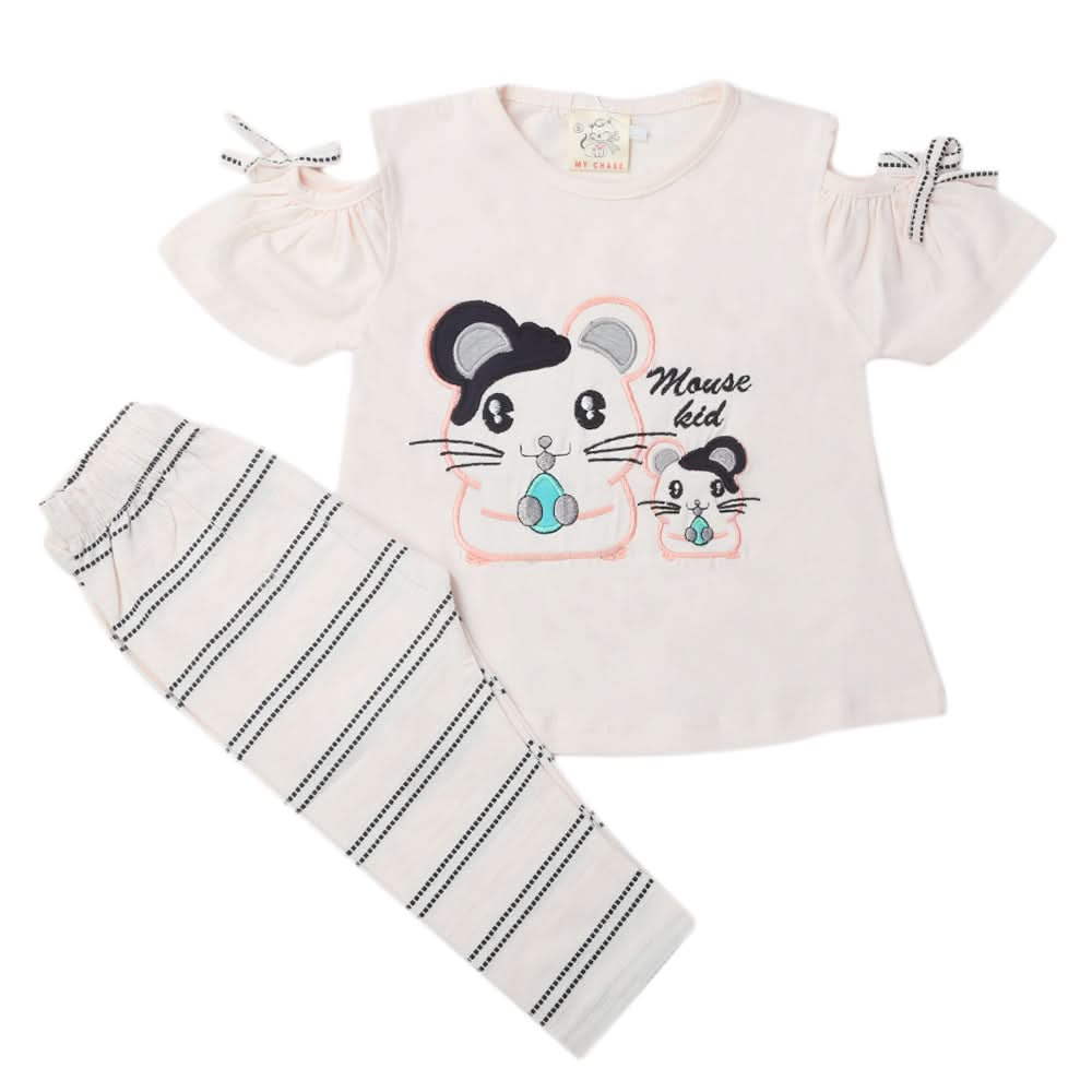 Girls Tights Suits - Light Pink, Kids, Girls Sets And Suits, Chase Value, Chase Value