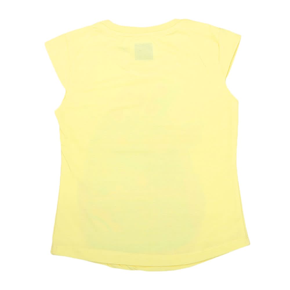Girls Half Sleeves Printed T-Shirt 4710 16-24 - Yellow, Kids, Girls T-Shirts, Chase Value, Chase Value
