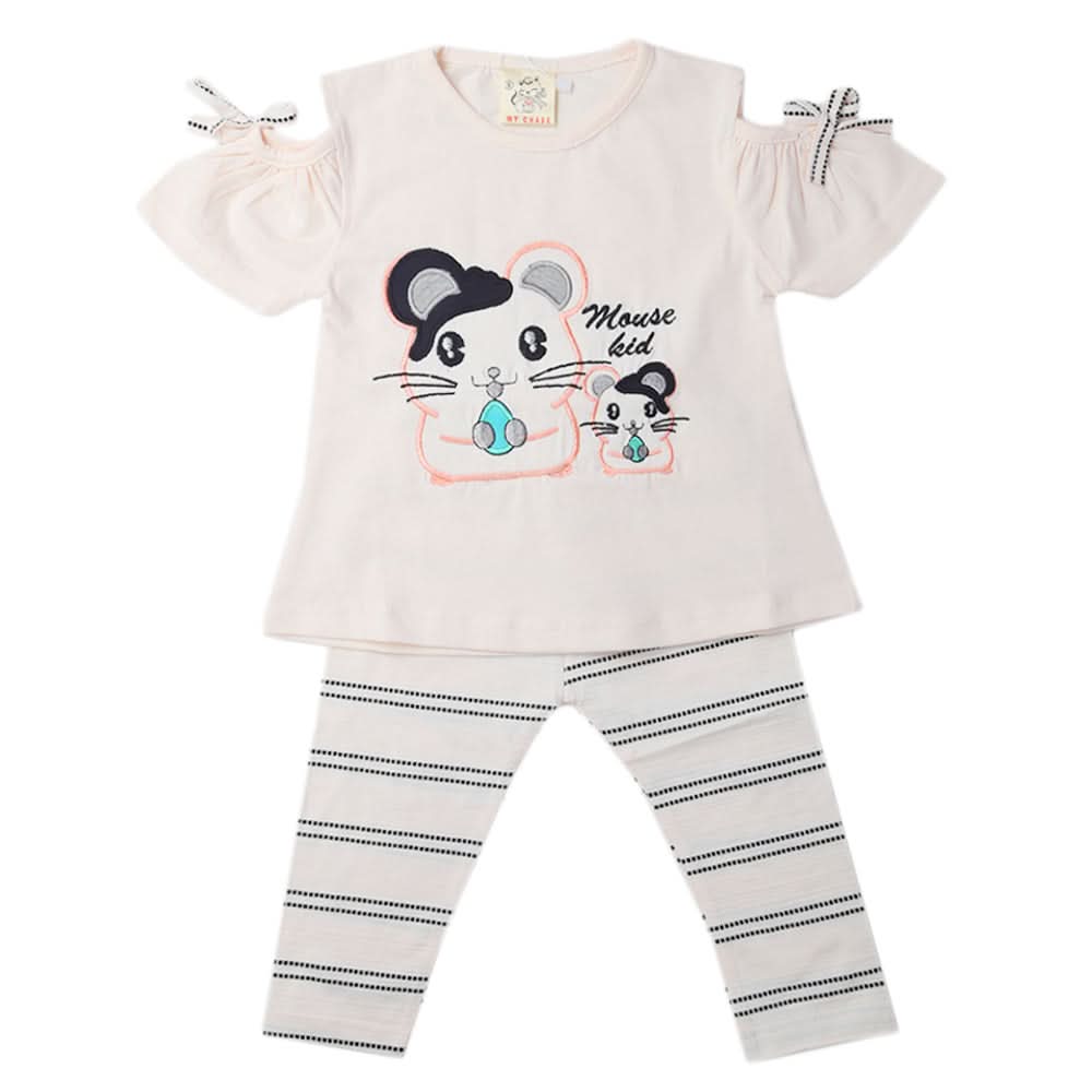 Girls Tights Suits - Light Pink, Kids, Girls Sets And Suits, Chase Value, Chase Value