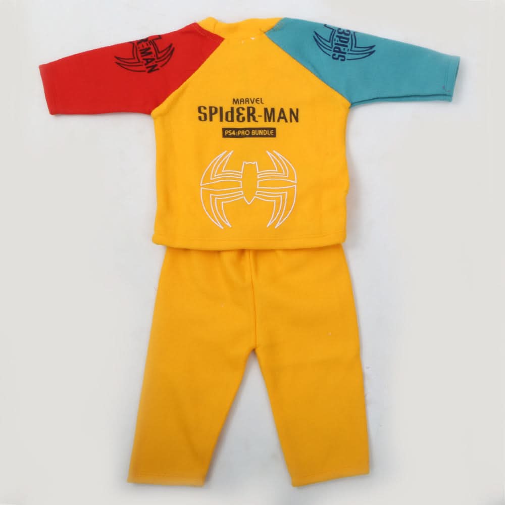 Newborn Boys Full Sleeves Polar Suit - Yellow, Kids, NB Boys Sets And Suits, Chase Value, Chase Value