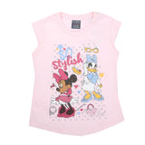 Girls Half Sleeves Printed T-Shirt 4714 16-24 - Light Pink, Kids, Girls T-Shirts, Chase Value, Chase Value