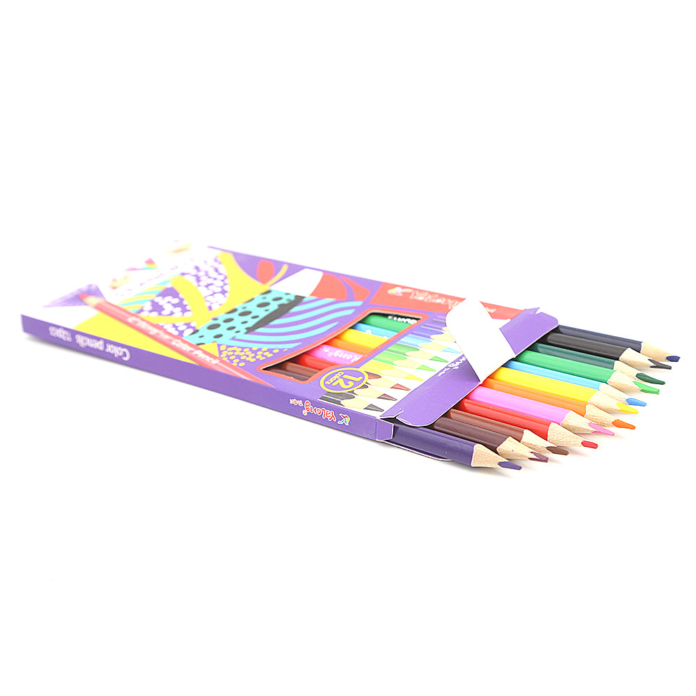 Color Pencil Set 12 Piece - Multi, Kids, Pencil Boxes And Stationery Sets, Chase Value, Chase Value