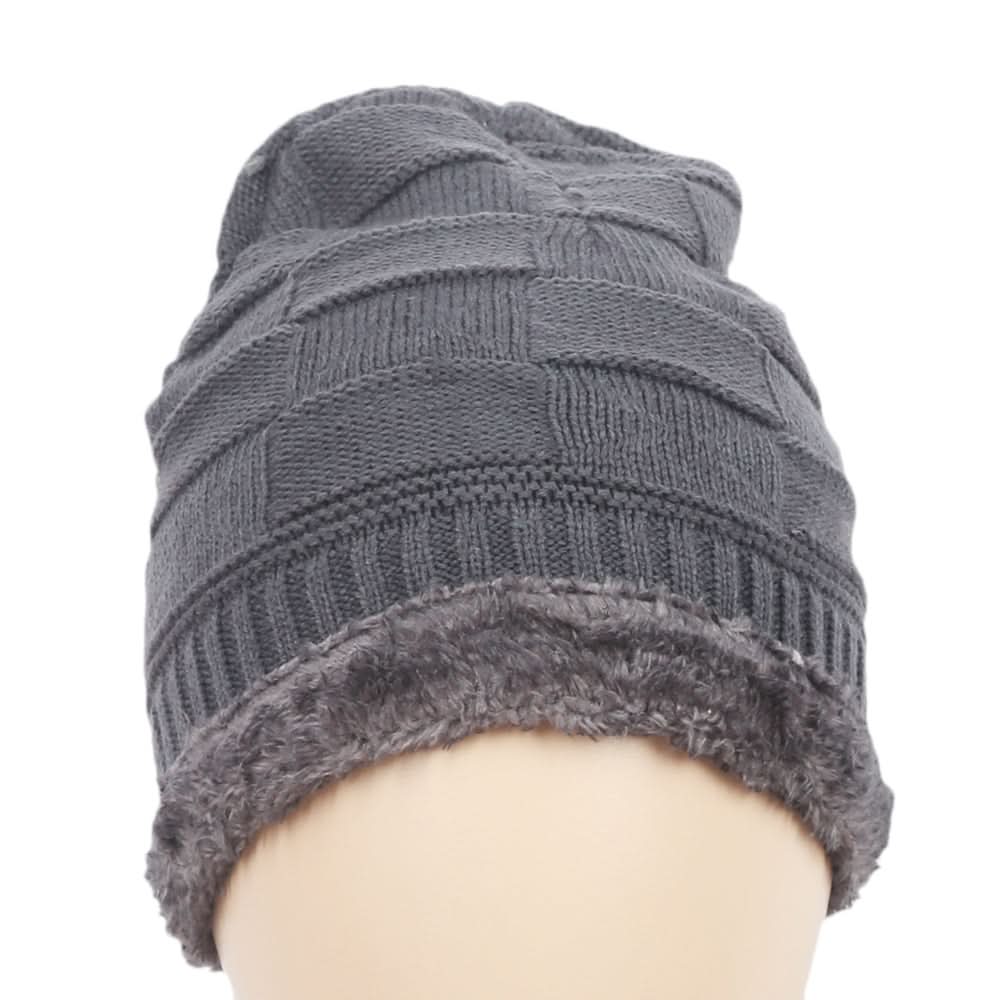 Men's Woolen Cap - Grey, Men, Caps & Hats, Chase Value, Chase Value