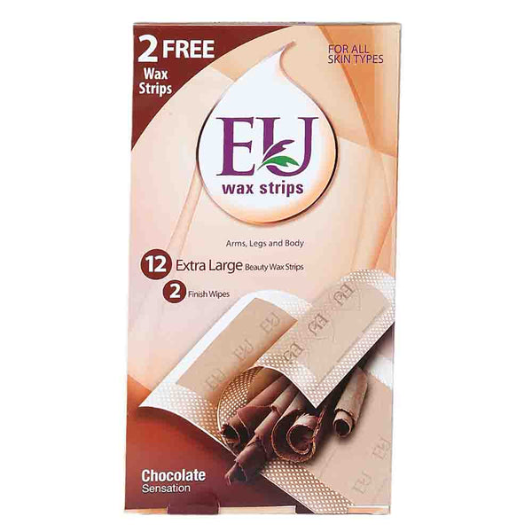 EU Wax Strips For All Skin - Chocolate, Beauty & Personal Care, Hair Removal, Chase Value, Chase Value