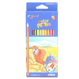 Color Pencil Set 12 Piece - Multi, Kids, Pencil Boxes And Stationery Sets, Chase Value, Chase Value