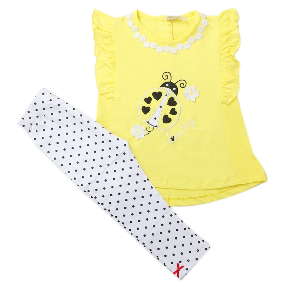 Girls Tights Suits - Yellow, Kids, Girls Sets And Suits, Chase Value, Chase Value