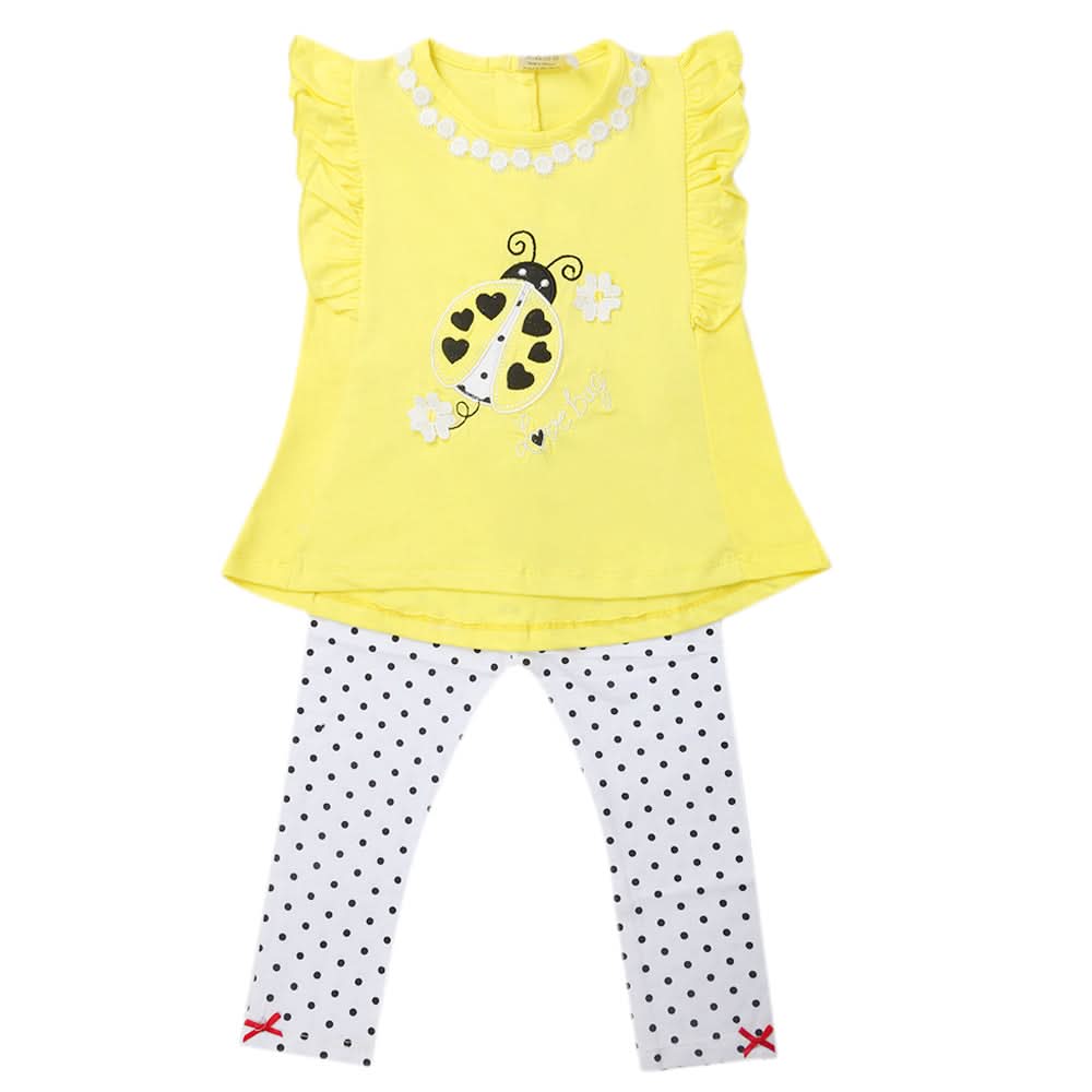 Girls Tights Suits - Yellow, Kids, Girls Sets And Suits, Chase Value, Chase Value