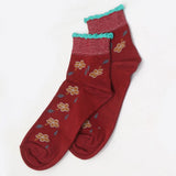 Women's Socks - Maroon, Women, Socks Stocking And Gloves, Chase Value, Chase Value