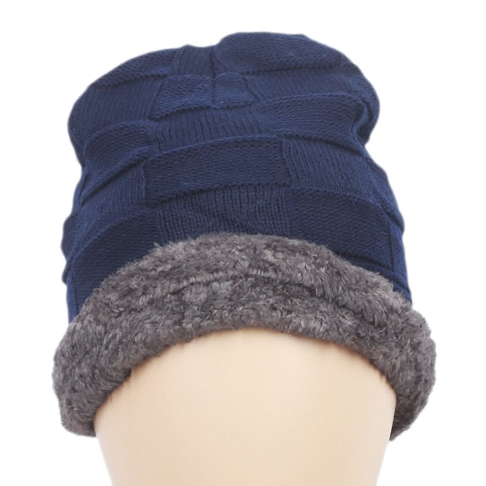Men's Woolen Cap - Navy Blue, Men, Caps & Hats, Chase Value, Chase Value