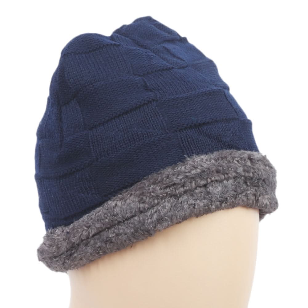 Men's Woolen Cap - Navy Blue, Men, Caps & Hats, Chase Value, Chase Value