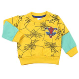 Newborn Boys Full Sleeves T-shirt - Yellow, Newborn Boys Shirts & T-Shirts, Chase Value, Chase Value