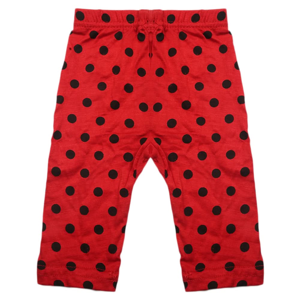 Newborn Girls Trouser - Red, Kids, Newborn Girls Shorts Skirts And Pants, Chase Value, Chase Value