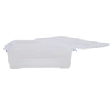 Clear Lock Storage box With Handle Lock Large 10Ltr - Blue, Home & Lifestyle, Storage Boxes, Chase Value, Chase Value