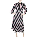 Women's Printed Full Sleeves Long Top - Black, Women, T-Shirts And Tops, Chase Value, Chase Value