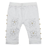 Newborn Girls Trouser - White, Kids, Newborn Girls Shorts Skirts And Pants, Chase Value, Chase Value