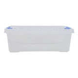 Clear Lock Storage box With Handle Lock Large 10Ltr - Blue, Home & Lifestyle, Storage Boxes, Chase Value, Chase Value