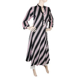 Women's Printed Full Sleeves Long Top - Black, Women, T-Shirts And Tops, Chase Value, Chase Value
