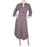Women's Printed Full Sleeves Long Top - Maroon, Women, T-Shirts And Tops, Chase Value, Chase Value