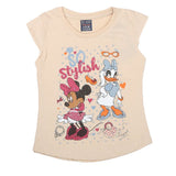 Girls Half Sleeves Printed T-Shirt 4714 16-24 - Fawn, Kids, Girls T-Shirts, Chase Value, Chase Value