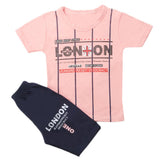 Boys Half Sleeves Short Suit - Pink, Kids, Boys Sets And Suits, Chase Value, Chase Value