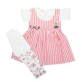 Girls Half Sleeves Tighs Suits 7146 - Red, Kids, Girls Sets And Suits, Chase Value, Chase Value
