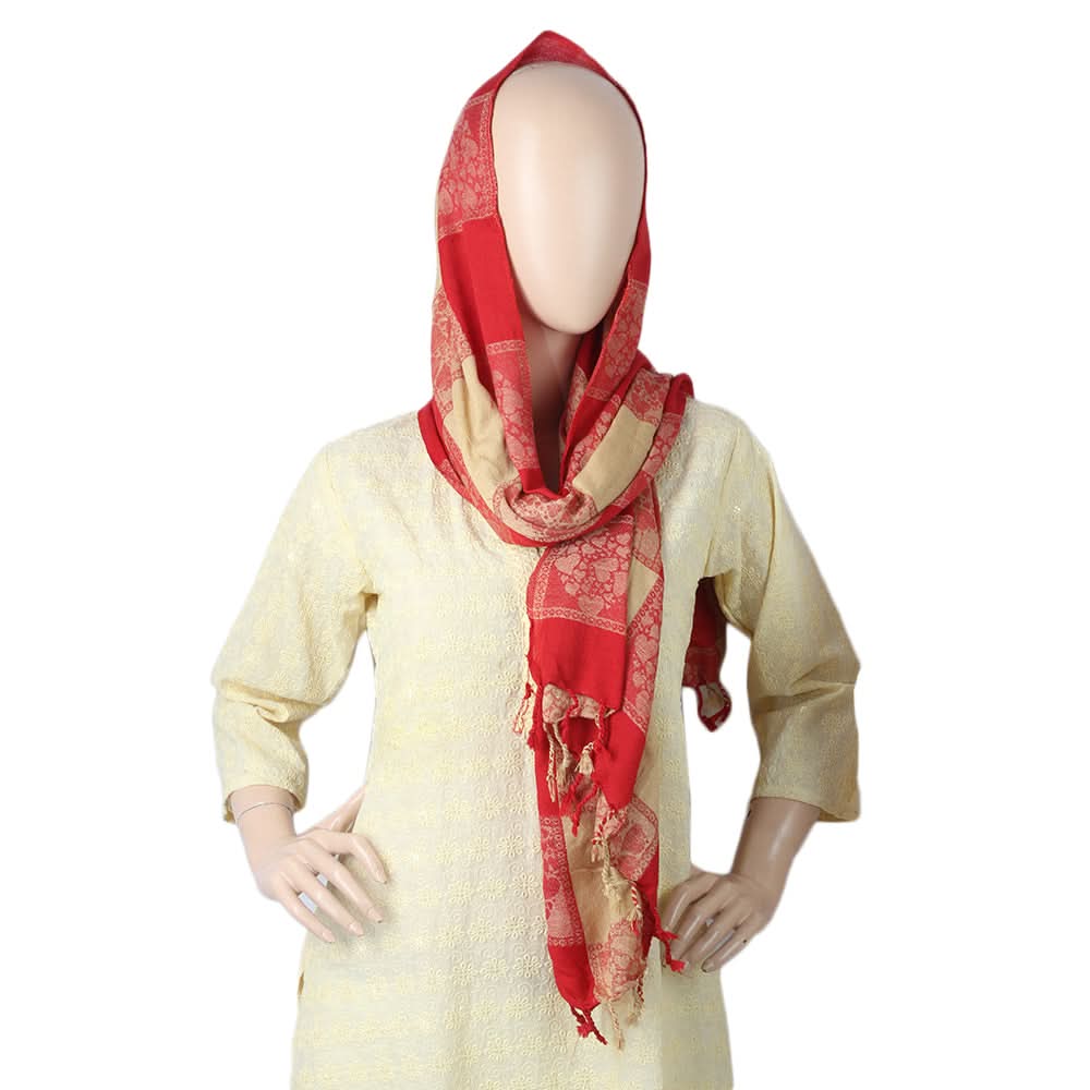 Women's Stolar - Red, Women, Shawls And Scarves, Chase Value, Chase Value