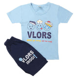 Boys Half Sleeves Short Suit - Blue, Kids, Boys Sets And Suits, Chase Value, Chase Value