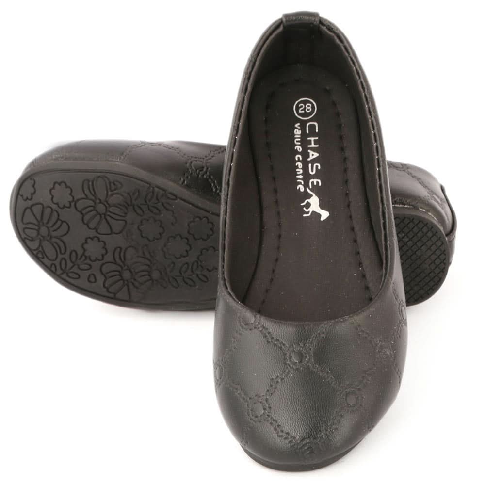 Girls Fancy Pumps - Black, Kids, Pump, Chase Value, Chase Value