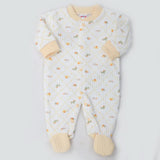 Newborn Boys Full Sleeves Romper - Yellow, Kids, NB Boys Rompers, Chase Value, Chase Value