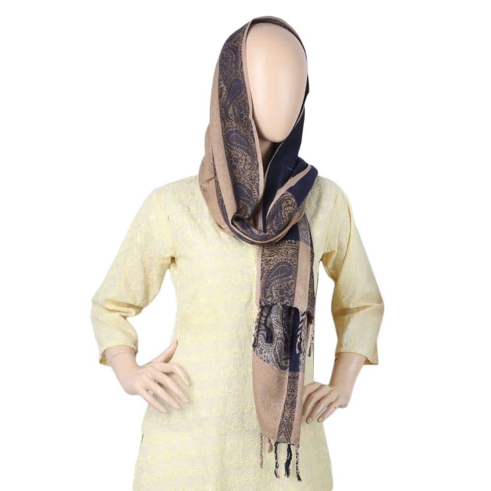 Women's Stolar - Navy Blue, Women, Shawls And Scarves, Chase Value, Chase Value